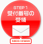 STEP1 送金する事業者様より受付番号の受領